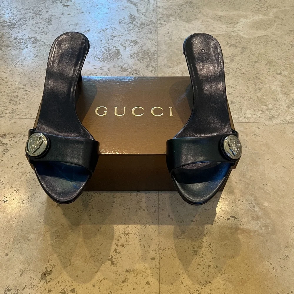 New In Box - Gucci Kitten Heels - Picture 7 of 8
